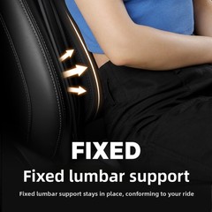 Car Front Seat Cushion Chair Office Lumbar Back Support Waist Pillow Memory Foam