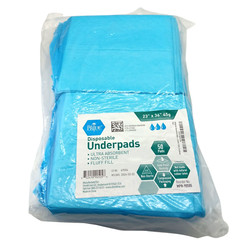 Med Pride Disposable Ultra Absorbent Underpads 50 Pack 23″ x 36″