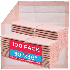 Premium Disposable Underpads 30”x36” (Packed 4×25 Case) Ultra Absorbent Chux …