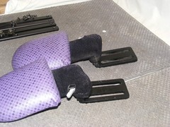 SUNRISE QUICKIE IRIS& MORE TILT WHEELCHAIR ADJUST SIDE SUPPORTS W/MOUNT HARDWARE
