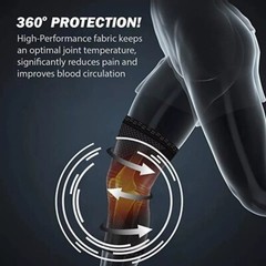 Knee Sleeve Compression Brace Support For Sport Joint Pain Arthritis Relief US