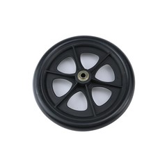 Crapyt 2 PCS Walker Wheels Replacement Drive 7.87 inches, Black