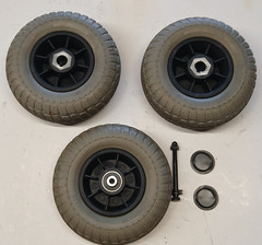 Shoprider Cooper Dasher Echo Start Hero Tire and wheel set. Pihsiang Flat Free