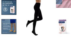 Medical Graduated Compression Stockings, Black
