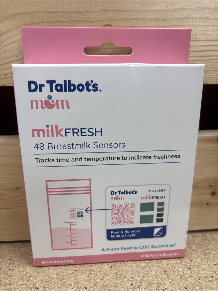 Dr. Talbot’s Breast Milk Freshness Sensors – 48ct exp: 08/2026