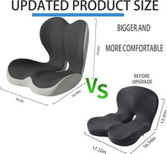 Cushion Lab Patented Pressure Relief Seat Cushion for Long Sitting Hours