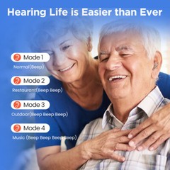 Mini Hearing Aids Digital Invisible In Ear Small Sound Voice Amplifier Enhancer