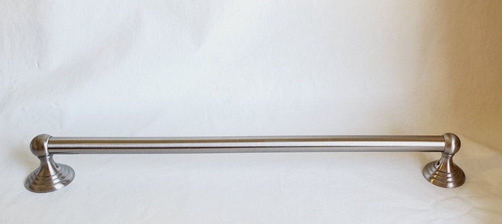 ALNO 24″ Bathroom BRASS GRAB BAR EMBASSY Series A9022-24-SN SATIN NICKEL $299