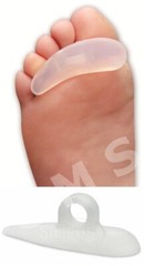 SILIPOS SILOPAD Soft Silicone Gel Hammer Claw & Mallet Toe Crests 3-PACK USA
