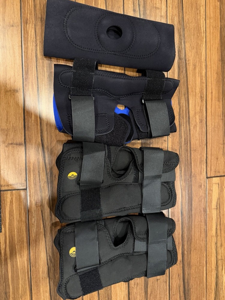 All for $55 Corflex Hinged Anterior Closure Knee Wrap Brace Adjustable Medium