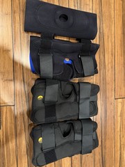All for $55 Corflex Hinged Anterior Closure Knee Wrap Brace Adjustable Medium