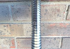 Solid Titanium Walking Cane – Ball Handle – Extraordinary Custom Quality