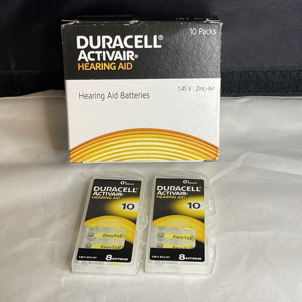 Duracell Hearing Aid Batteries Size 312 – 96 Batteries Exp-8/26, 11/27