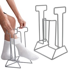 Metal Sock Aid Tool Easy To Use Donner For Stockings & Helper