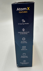 Audien Hearing Atom X Wireless Rechargeable Hearing Aids In Box B