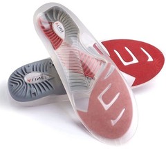 NEW ALINE Univ Arch Insoles LARGE Work Plantar Fasciitis, Shock Abs Gel Heel