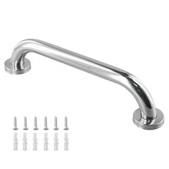 300/400/500mm Shower Grab Bar Grip Bathroom Aid Safety Hand Handle Towel Rail