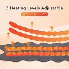 Electric 5 Heat Levels & 3 Vibration Modes Hand Wrist Massager Pain Relief Brace