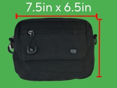 Canvas Saddle Bag for Permobil Power Wheelchairs – Storage Solution