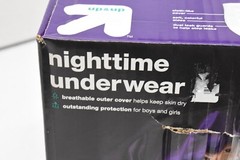 Nighttime Underwear 42 Disposable Underwear Unisex 38-65 lbs Size Small Medium