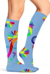 Cherokee Compression Socks Knee High Support Socks 10-15 mmHg PRINTSUPPORT