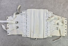 Vintage Freeman 36 Lumbosacral Ivory Orthotic Corset Brace Back Support READ