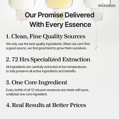 mixsoon Soondy Centella Asiatica Essence – Soothing & Calming Serum for Face 30m