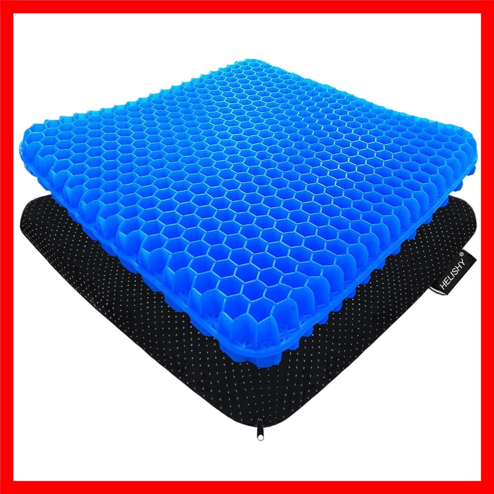 Gel Seat Cushion for Long-Lasting Comfort & Pain Relief