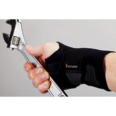 Black Orthopedic Brace for Left or Right Hand Moderate Support Adjustable Fit