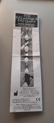 EVO Ankle Stabilizer (Small, Black) by Med Spec with stirrup straps gently used