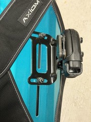 AXIOM Seat Backrest Support Wheelchair with Mounting Hardware 16”W x 20″H – Teal