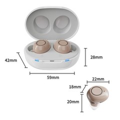 JINGHAO Rechargeable Hearing Aids Hearing Amplifier Sound Enhance Hearing LossBe