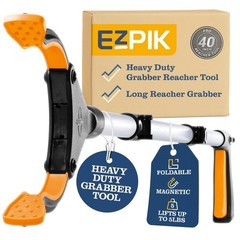 40 Inch Grabber Reacher Tool Elderly Trash Pickup Stick Extension Gripper Claw F
