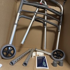 HEALTHLINE Junior Folding Walker Lightweight Deluxe 2 Button 5inch Wheels NEW