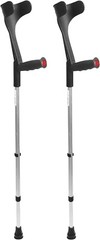 Forearm Crutches for Adults x2 Units, Open Cuff, Adult Crutches Adjustable, A…