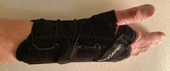 DJO PROCARE QUICKFIT WRIST II, UNIV, RT 79-87560 BLACK