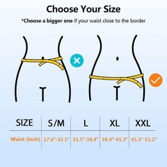 SueStar Sacroiliac Belt with Removable 3D XL (Hip Size39.4-45.3）, Grey