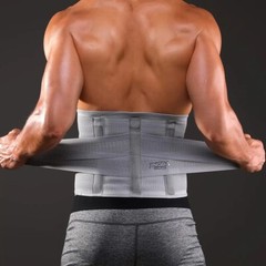 Men Women Umbilical Hernia Belt Lower Back Brace Lumbar Support Pain Relief Belt