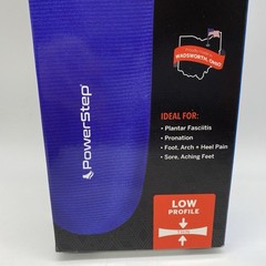 Powerstep Original Full Length Orthotic Insoles Men’s 3-3.5 Women’s 5-5.5 ASM