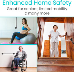 Grab Bar for Safe Bathing – Elderly Handrail for Tub & Shower