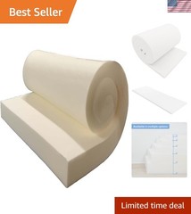 Portable 72 inch Rectangular Firm Cushion – Perfect for Upholstery Projects