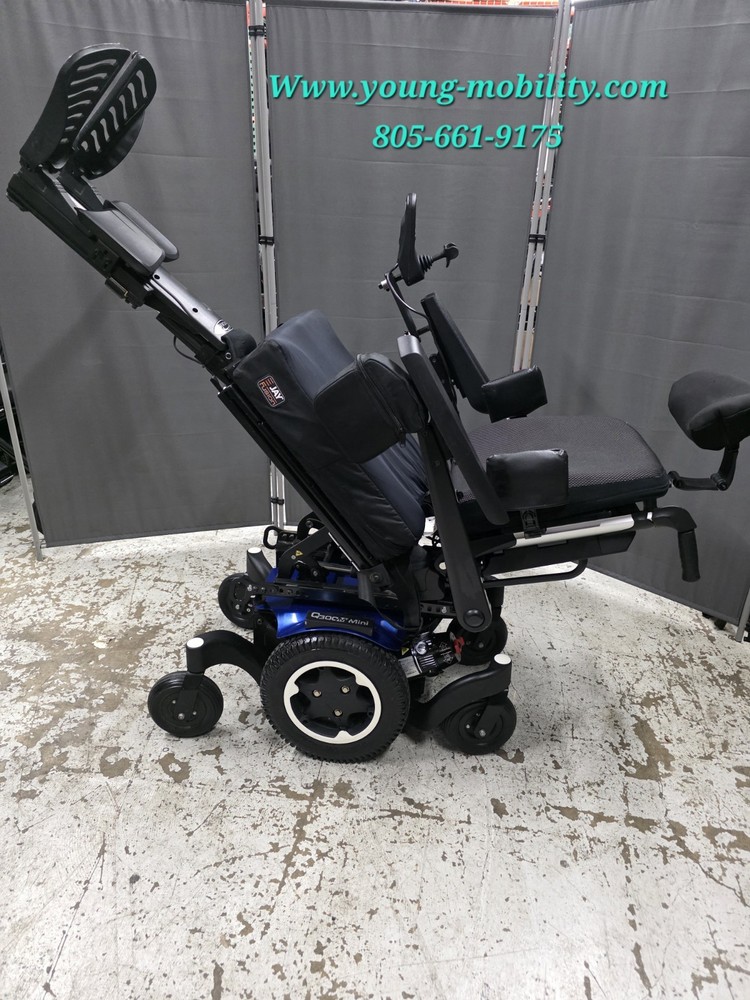 Quickie Q300M Mini Wheelchair, with Power Tilt,Leg,Recline
