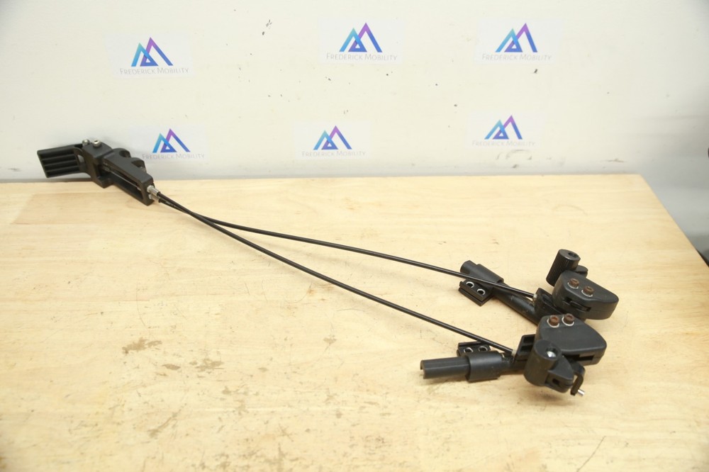 Attendant WHEEL LOCKS for Quickie Iris Tilt-In-Space Wheelchairs – Foot Operated