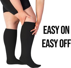 XXX-Large Calf Leg Foot Support Compression Socks Pain Relief Stocking Men&Women