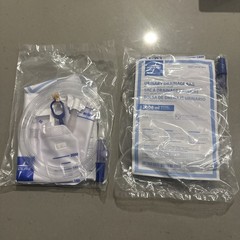 Medline 2000 mL Urinary Drainage Bag (2) NEW SEALED