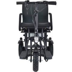 MotoTec Folding Mobility Electric Trike 48v 700w Motors Lithium – Black