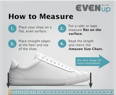 EVEN-Up Shoe Lift, OPED Adjustable Leveler Balancer Medium M 8.5-10.5 W 9-11 New