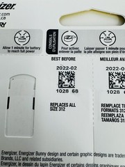 Energizer Hearing Aid Batteries Size 312 (Lot of 40) AZ312DP – EXP 2-2022 NEW