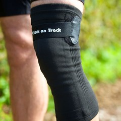 Back on Track Unisex Therapeutic Compression Knee Support Brace w/Strap, Sizes