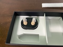 Audien Atom Rechargeable Hearing Amplifier OTC Earbuds Noise Booster Sound